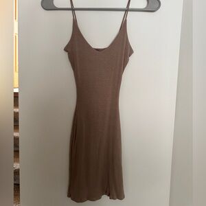 Brown Bodycon Dress